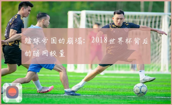 赌球帝国的崩塌：2018世界杯背后的暗网较量